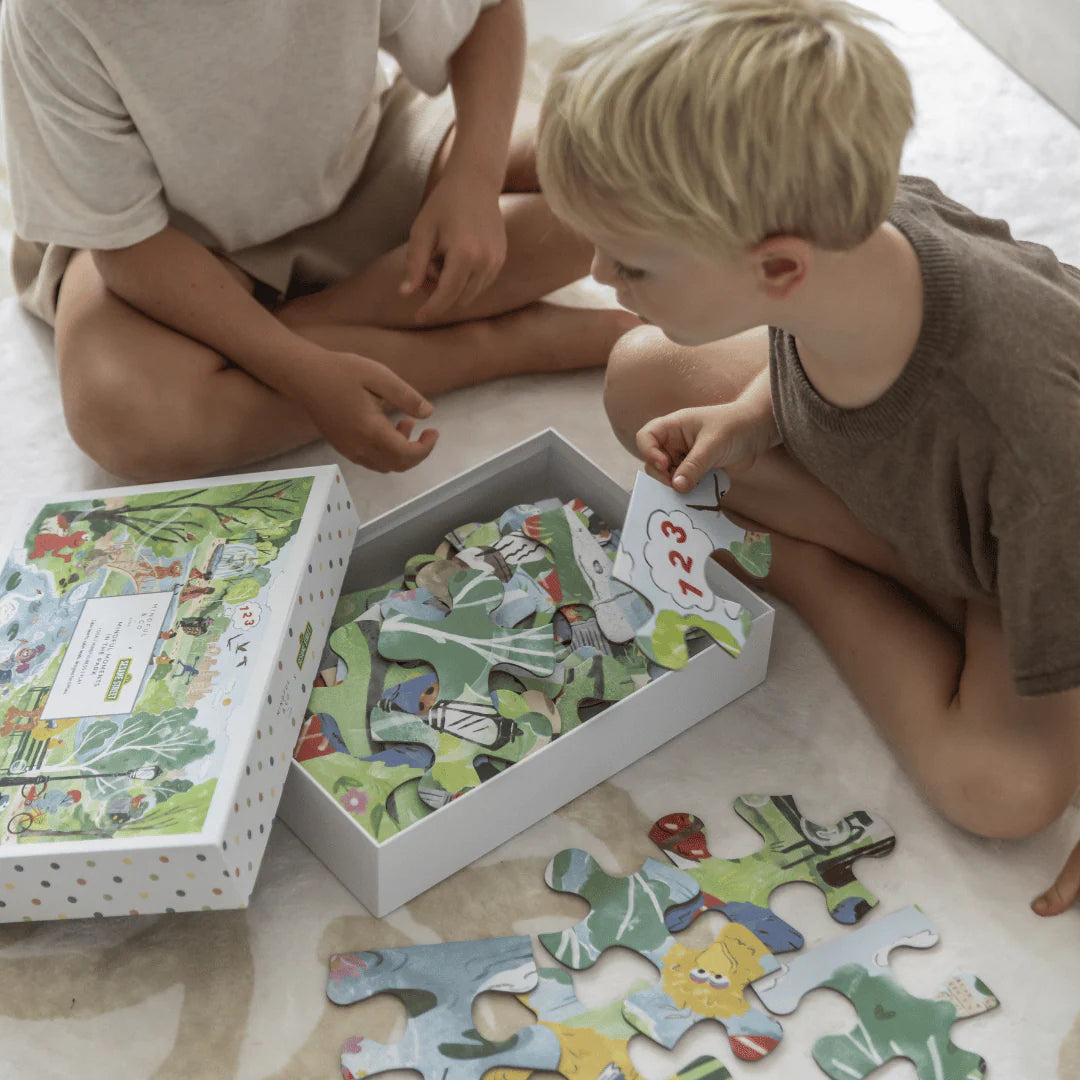 Mindful & Co. Mindful Moments with Sesame Street Floor Puzzle