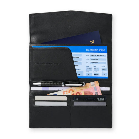 The Traveller Wallet- Black