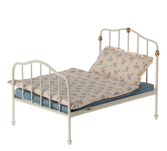 Maileg Mouse Vintage Double Bed | Off White