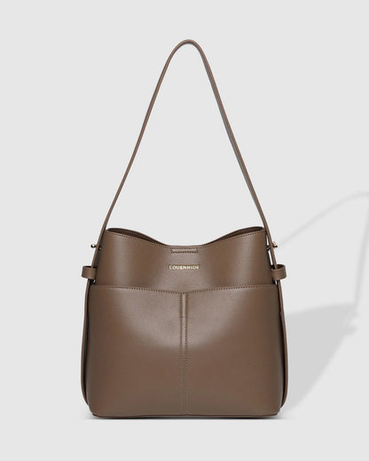 Samantha Handbag with Bonus Clutch | Mocha