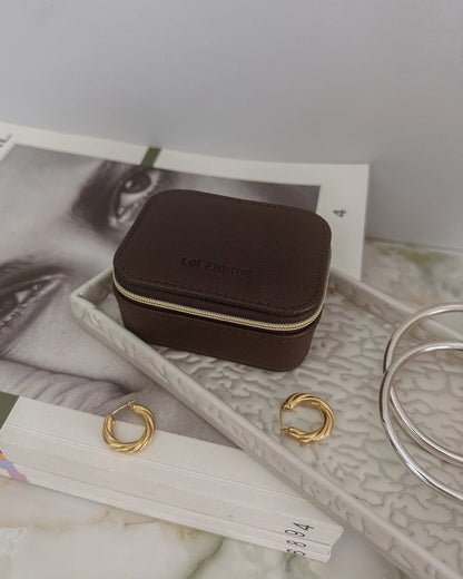 Louenhide Suzie Jewellery Box - Chocolate