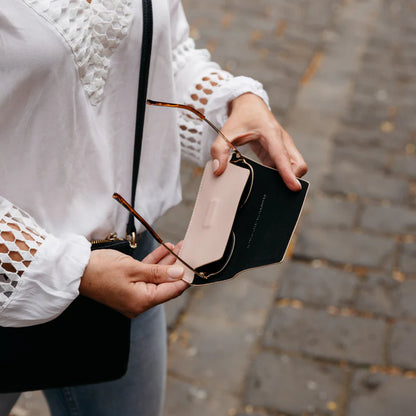 Fox & Leo Glasses Case - Blush