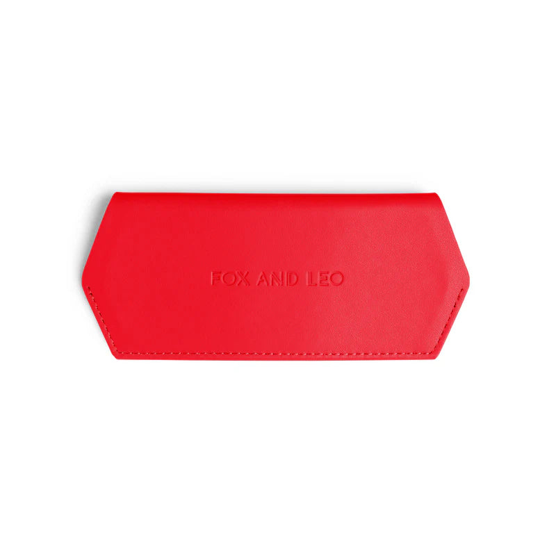 Fox & Leo Glasses Case - Poppy