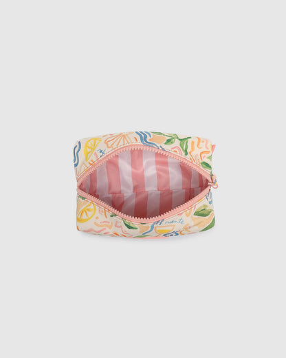Louenhide Bambi Makeup Bag - Lemon Print
