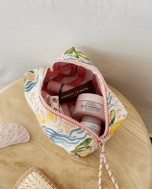 Louenhide Bambi Makeup Bag - Lemon Print