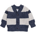 Huxbaby Ink Stripe Knit Cardigan