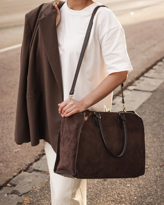 Blaire Tote Bag | Chocolate