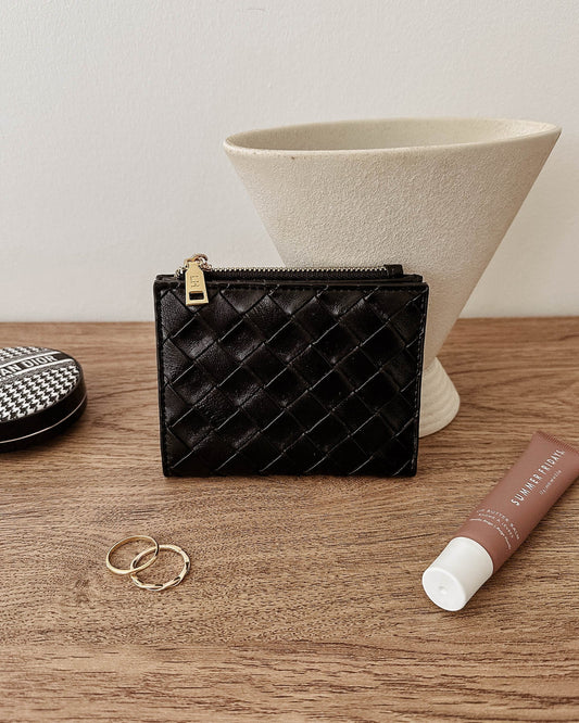 Louenhide Lily Wallet - Woven Black