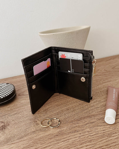 Louenhide Lily Wallet - Woven Black