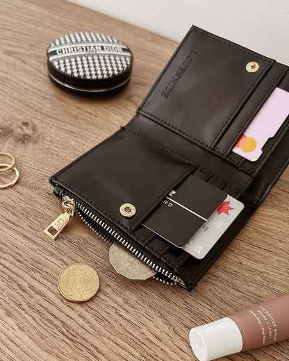 Louenhide Lily Wallet - Woven Black