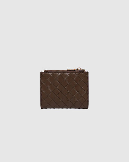 Louenhide Lily Wallet - Woven Chocolate