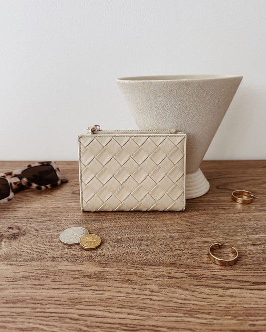 Louenhide Lily Wallet - Woven Malt