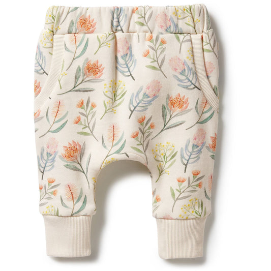 Wilson & Frenchy Organic French Terry Pant | Pretty Floral