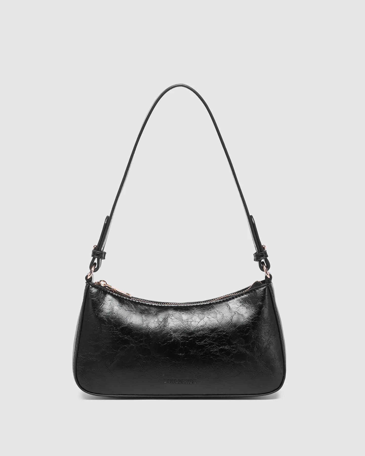 Louenhide Jacqueline Shoulder Bag - Black Patent