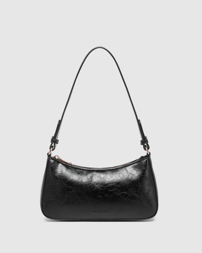 Louenhide Jacqueline Shoulder Bag - Black Patent