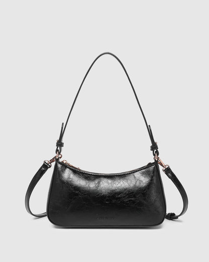 Louenhide Jacqueline Shoulder Bag - Black Patent