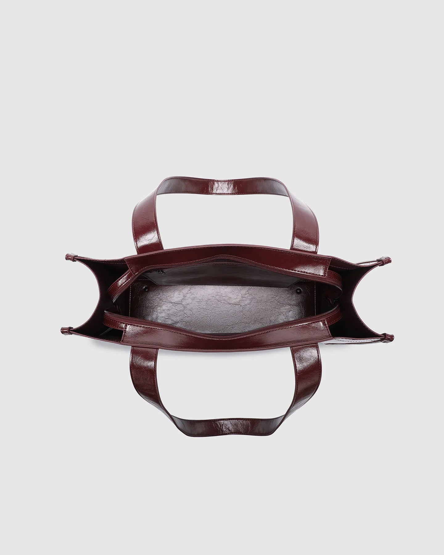 Louenhide Riley & Everyday Pouch Set - Burgundy Patent