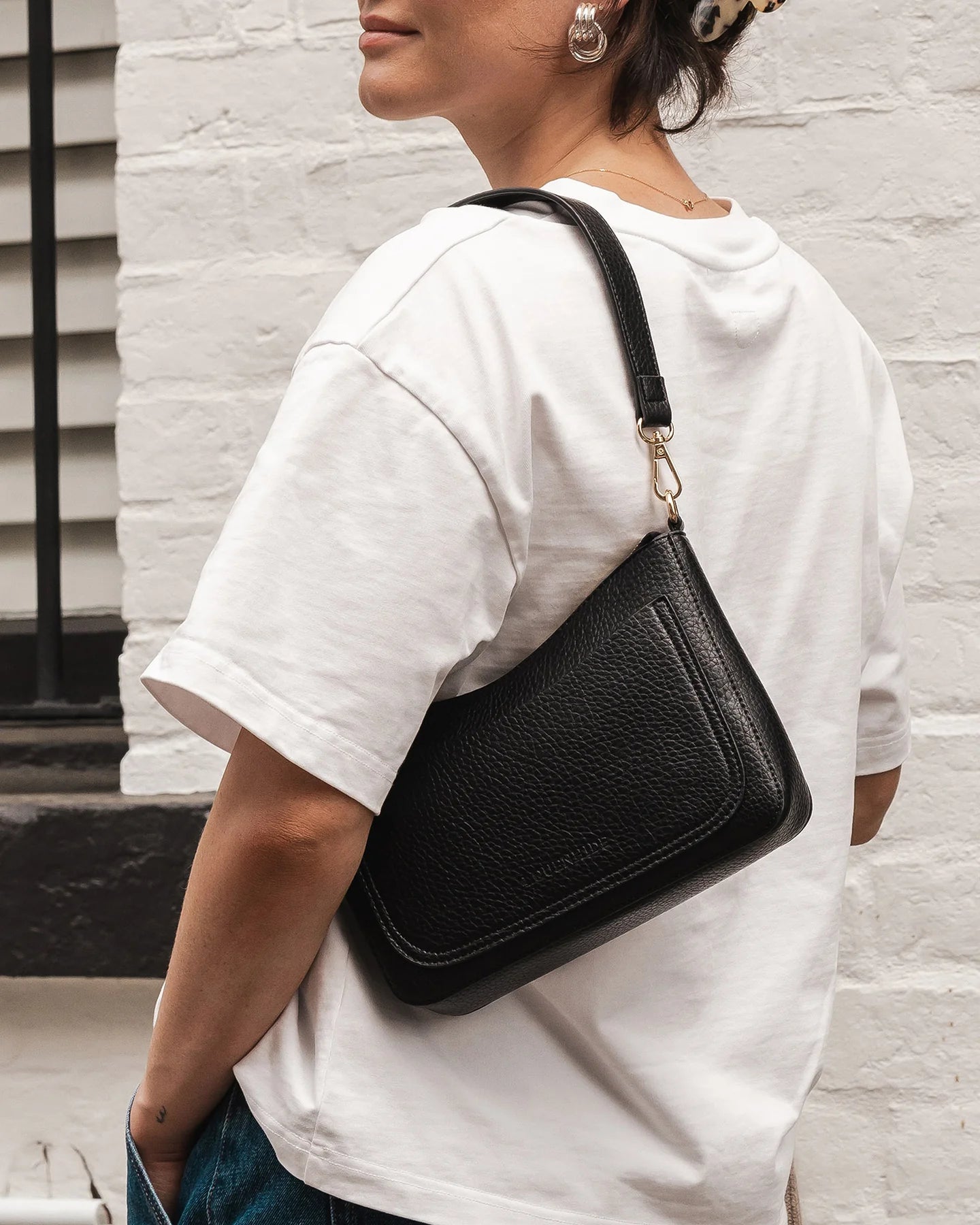 Linda Crossbody Bag | Black