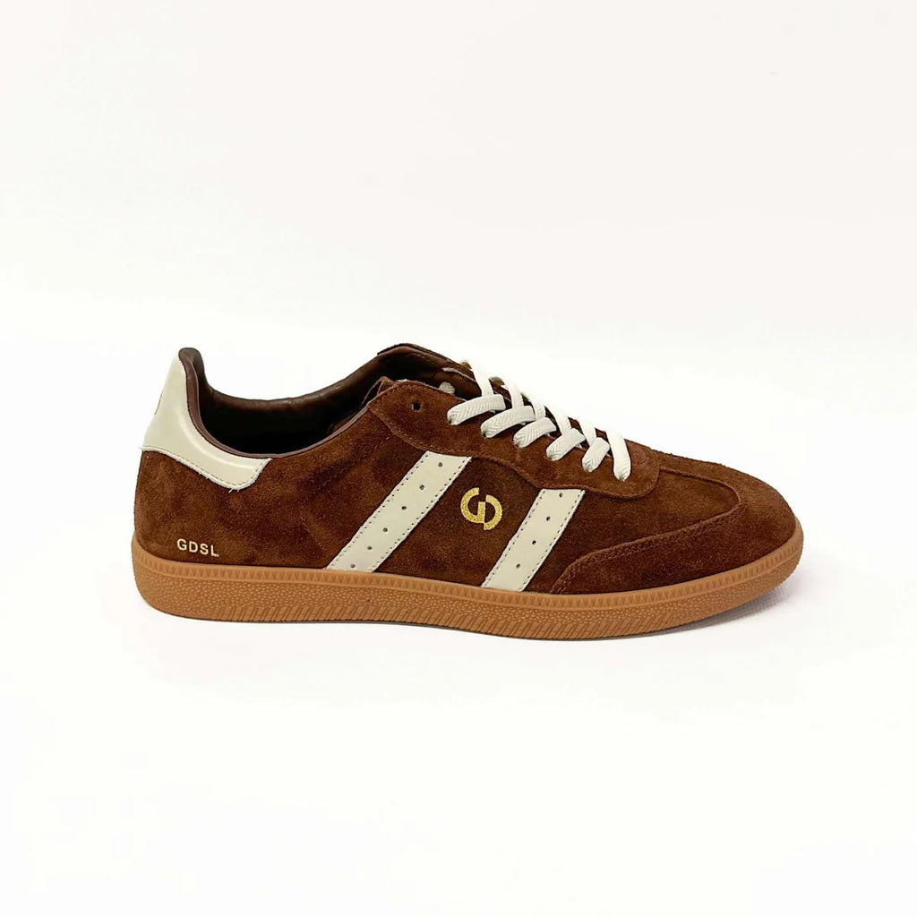 Goodsole 2001 Parallel - Coffee Suede / Ivory Leather