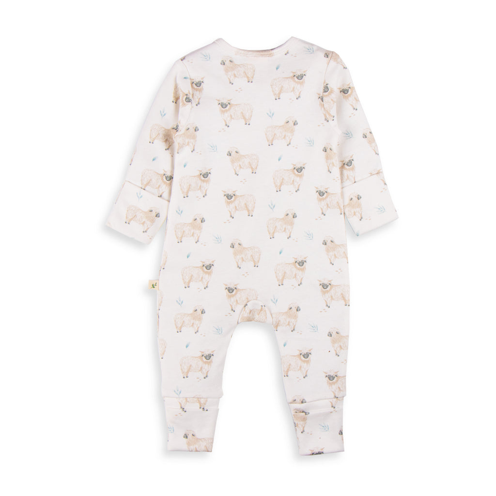 Tiny Twig Go to Sheep Long Sleeve Zipsuit