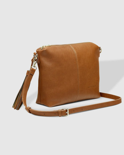 Louenhide Daisy Stripe Crossbody Bag | Tan