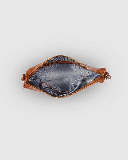 Louenhide Daisy Stripe Crossbody Bag | Tan