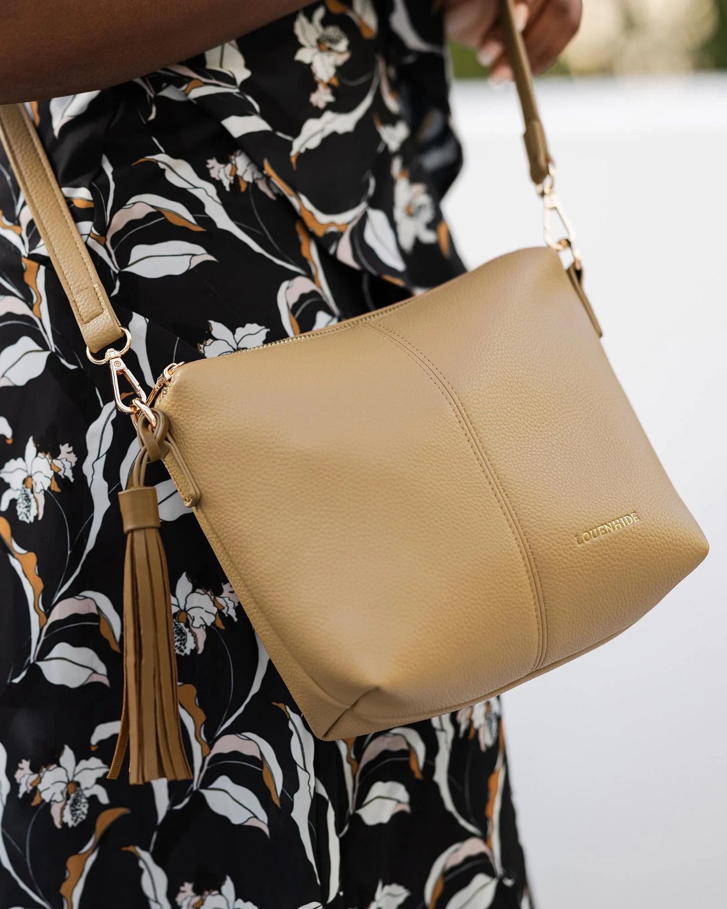 Louenhide Kasey Crossbody Bag - Latte