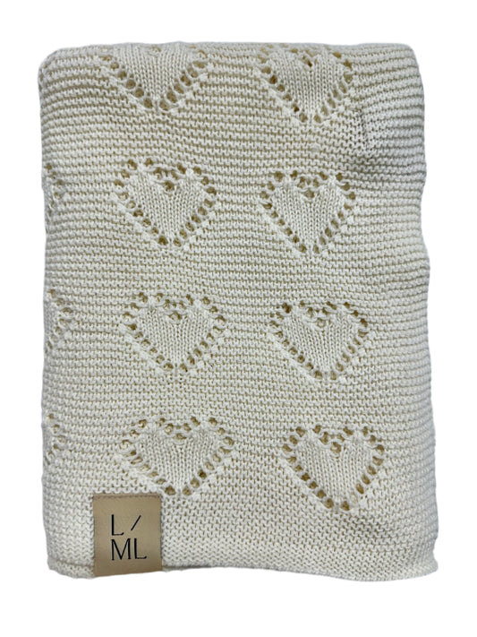 Love Baby Blanket | Milk