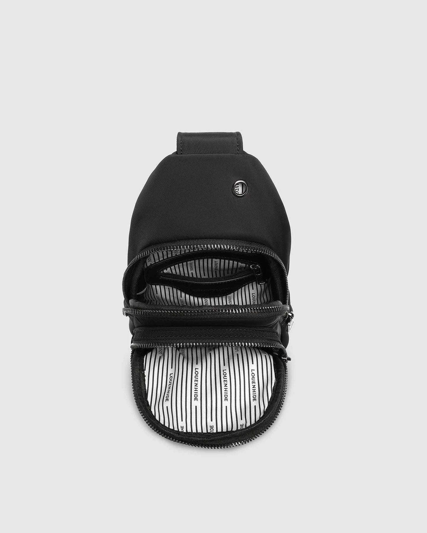 Louenhide Boyd Nylon Sling Bag | Black