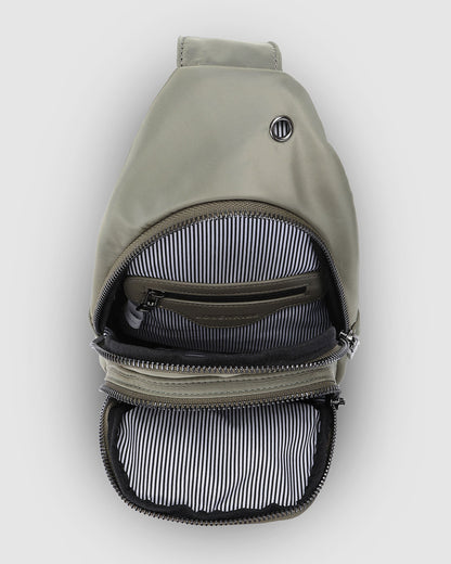 Louenhide Boyd Nylon Sling Bag | Khaki