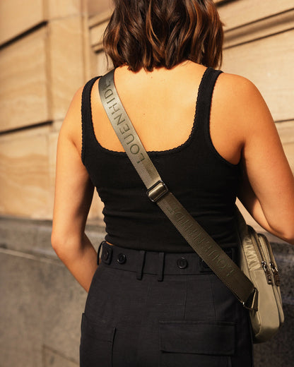 Louenhide Boyd Nylon Sling Bag | Khaki