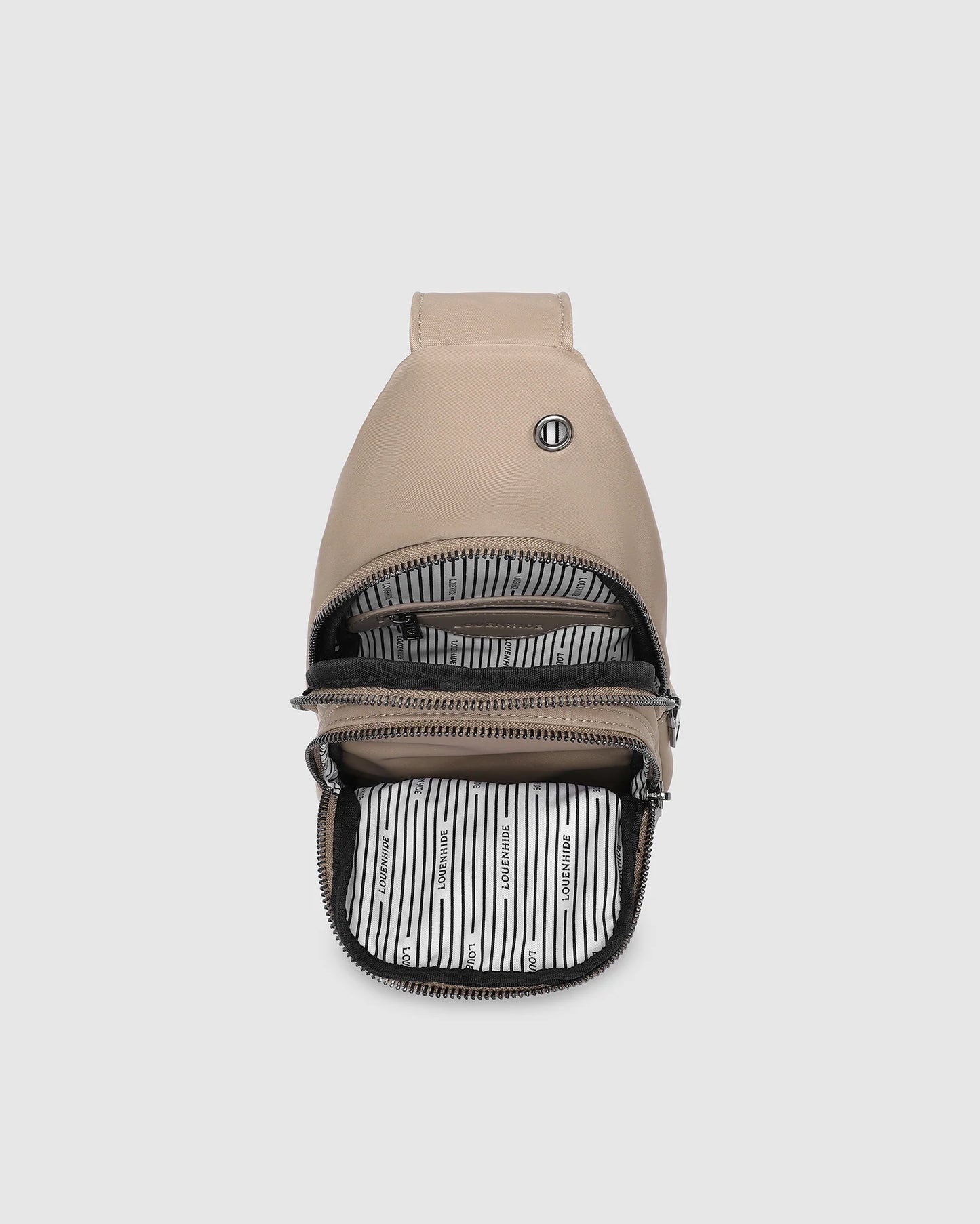Louenhide Boyd Nylon Sling Bag | Mocha