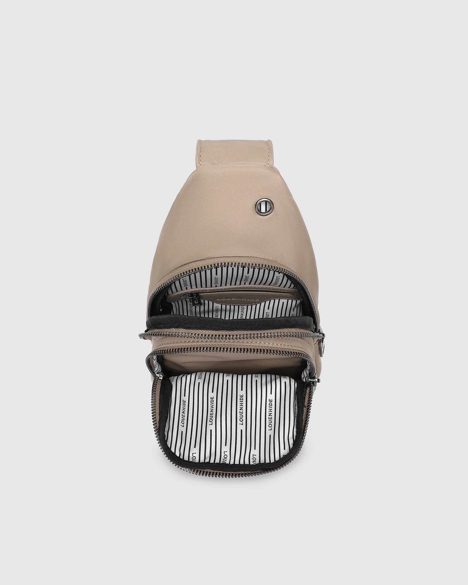 Louenhide Boyd Nylon Sling Bag | Mocha