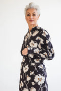Eva's Sunday Posie Blouse - Fragile Bloom Liberty