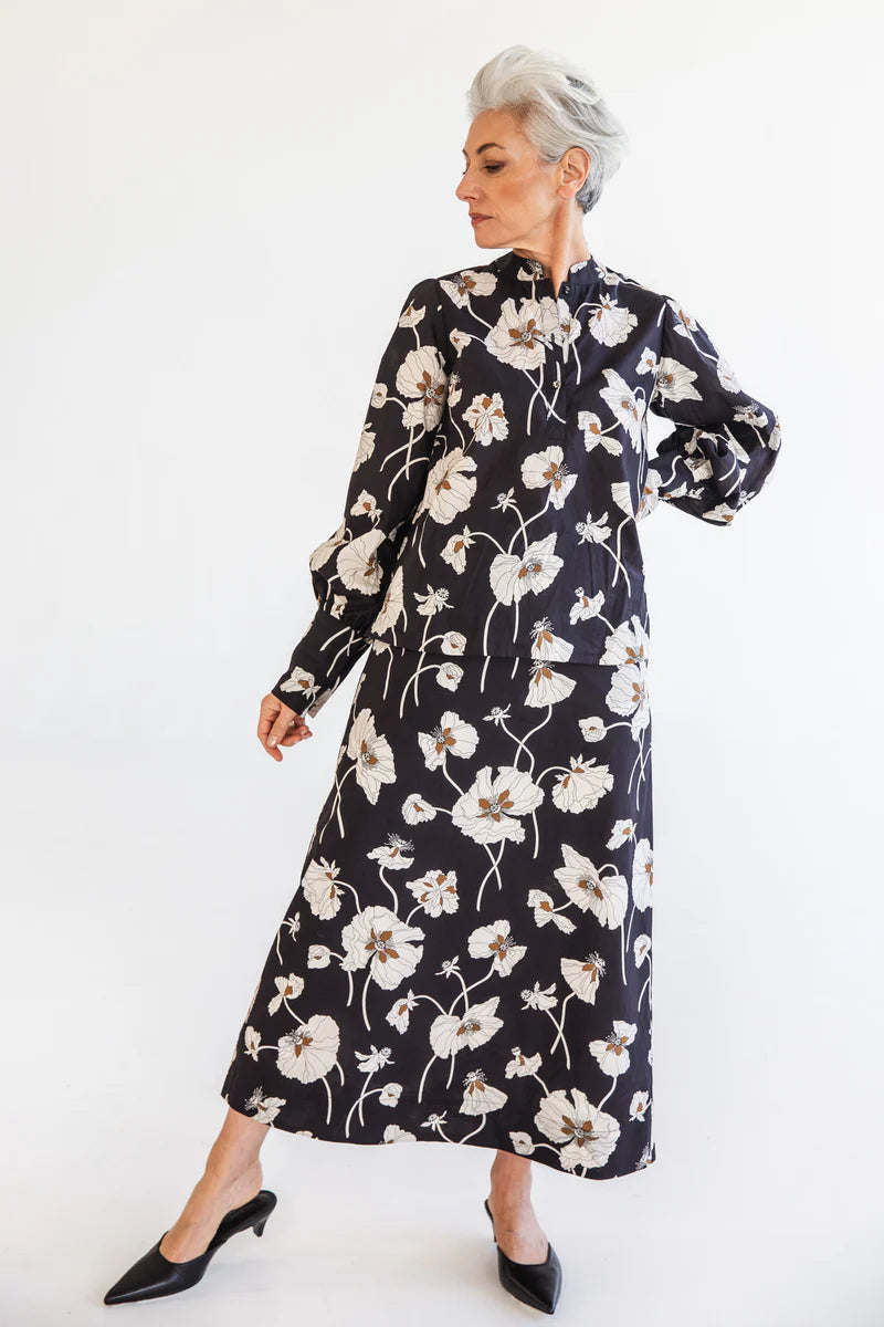 Posie Blouse - Fragile Bloom Liberty
