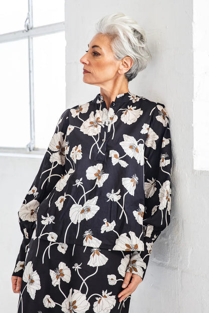 Posie Blouse - Fragile Bloom Liberty