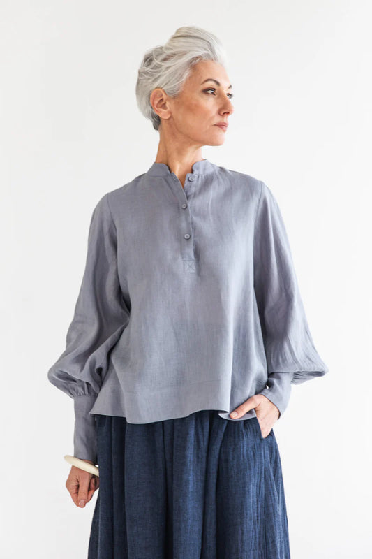 Posie Blouse - Bluebell