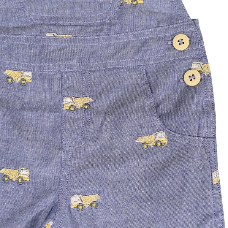 Korango Truck Chambray Overall - Dark