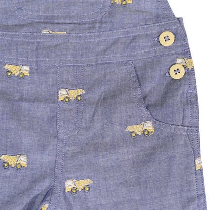 Korango Truck Chambray Overall - Dark