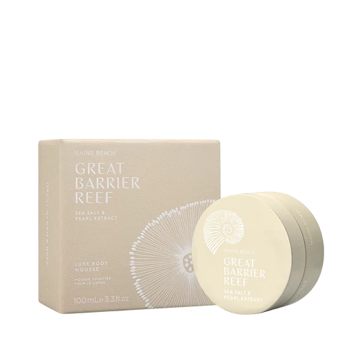 Maine Beach Great Barrier Reef Sea Salt - Luxe Body Mousse 100ml