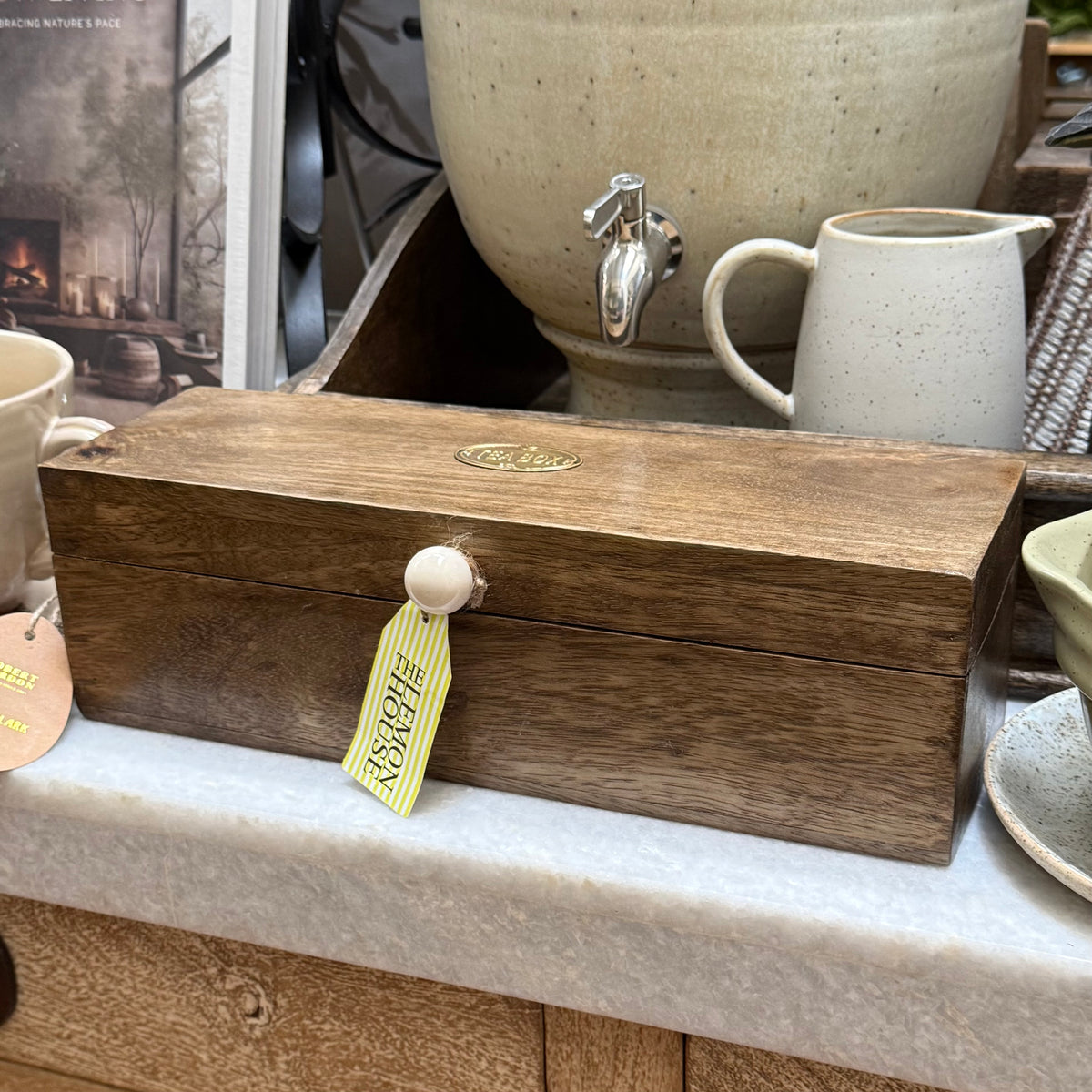 Wooden Tea Box