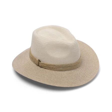Canopy Bay by Deborah Hutton Parsley Bay Fedora - Ivory/Camel