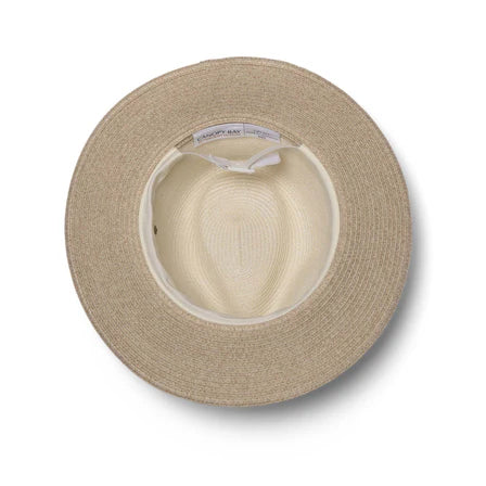 Canopy Bay by Deborah Hutton Parsley Bay Fedora - Ivory/Camel