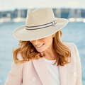 Canopy Bay by Deborah Hutton Malibu Fedora - Mix Camel