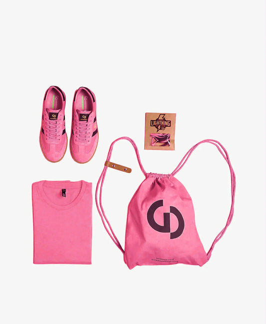 Goodsole 2001 Parallel Collab Charity Pink Canvas
