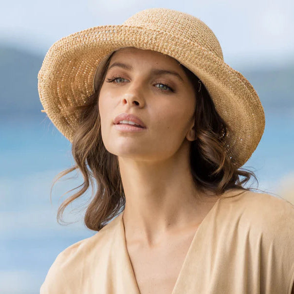 Milan Raffia Breton - Natural