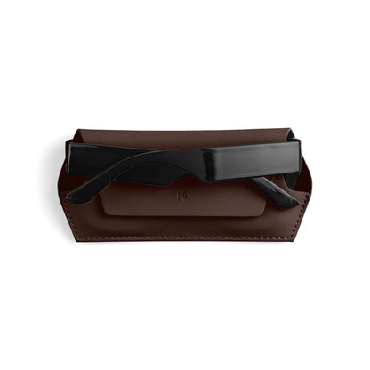 Fox & Leo Glasses Case - Chocolate