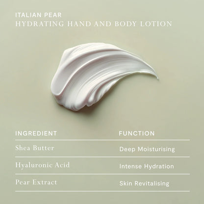 Italian Pear Hand & Body Lotion - 500mL