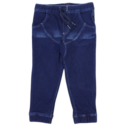 Korango Denim Drawstring Pant | Dark