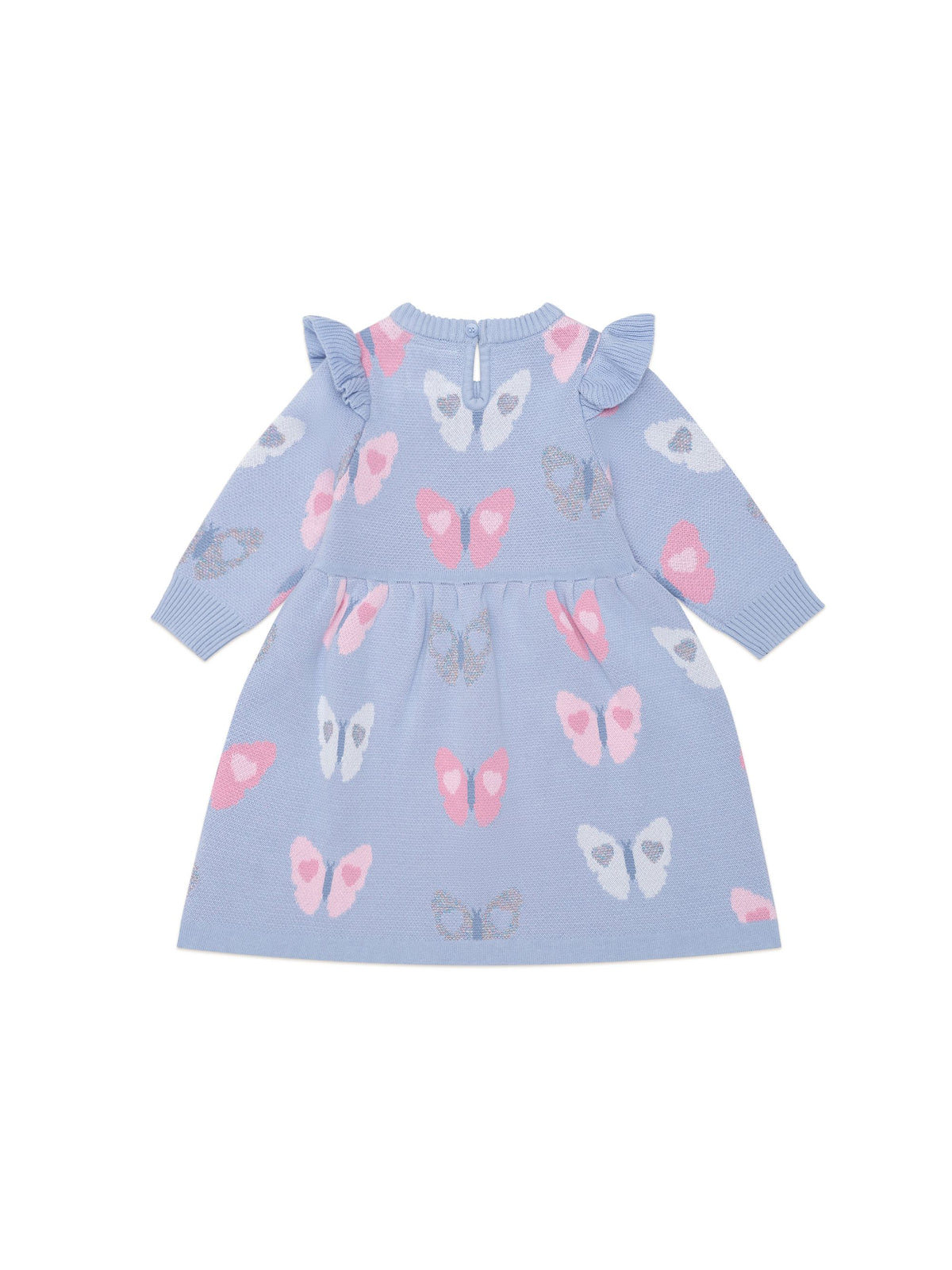Huxbaby Fly Away Knit Dress - Forever Blue